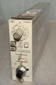 HP 17400A HIGH GAIN PREAMP FOR CALIBRATION TEST EQUIPMENT  ++