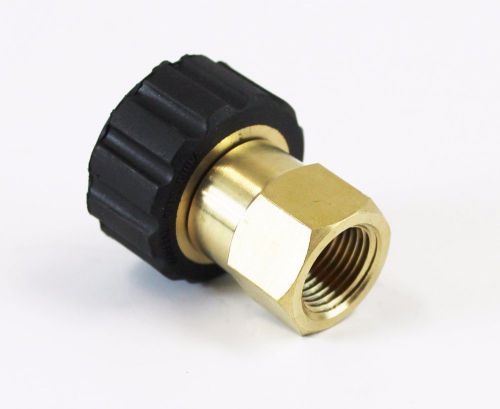 Pressure Washer Twist Connect Adapter Connector 22mm Male X 3/8&#034; Female NPT