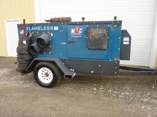 2013 mac 550f flameless heater 1080 hours for sale