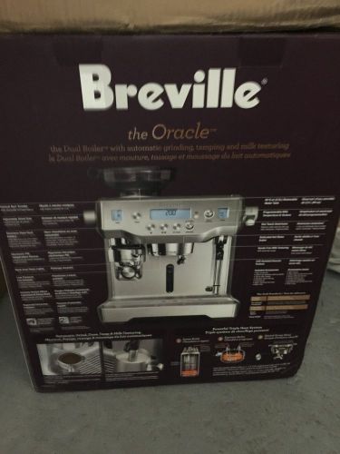 Breville oracle espresso maker #bes980xl for sale
