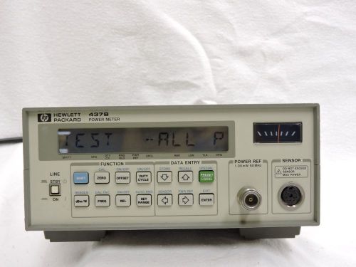 HP437B Power Meter-Tested-Passes All Self Tests