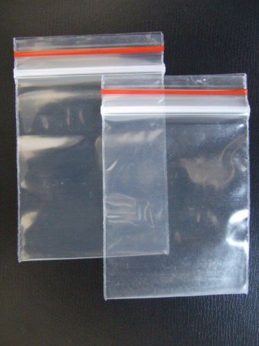 4&#034;x6&#034; Reclosable Zip Lock Bags 2 Mil Thick 200/Pack