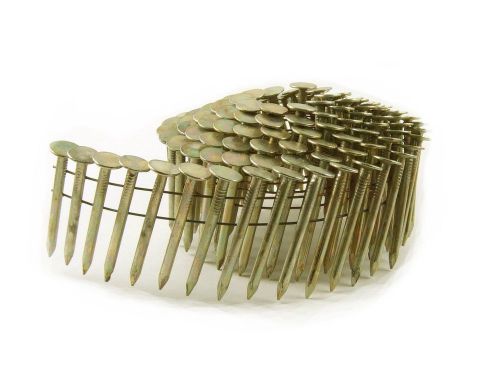 B&amp;c eagle acr-1 round head 1-inch x .120 smooth shank electrogalvanized coil ... for sale