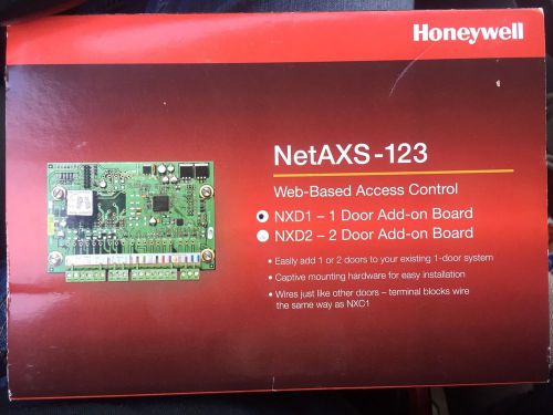 Honeywell nxd1 1 door add-on web based access control board for netaxs-123 for sale