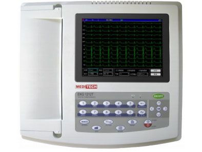 Meditech 1212t EKG 12 Channel with Monitor and Transfer Data