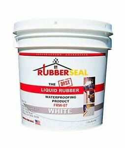 Rubberseal Liquid Rubber Waterproofing and Protective Coating Roll On White