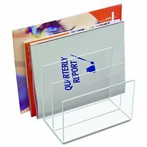 Kantek Acrylic File Sorter 8-Inch Wide x 6.5-Inch Deep x 7.6-Inch High Clear ...