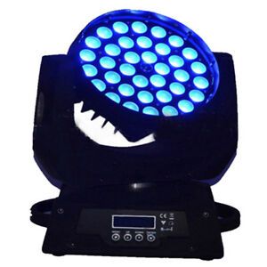 360W RGBW Zoom Moving Head 36 x 10W (4in1) LED Wash Light DMX 16CH Stage Party