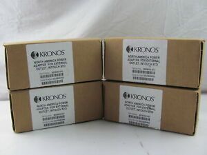 Lot Of 4 Kronos Power Supply 8609002-001 For External Outlet, Intouch STD