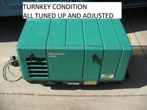 Onan Microlite MicroQuiet Generator 4000 Watt 4.0KW RV Turnkey cond, spec K, NR