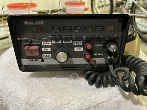 Whelen 295HFSA6 electronic controller w/200 watt amp and microphone city takeout