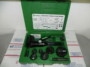 GREENLEE 7906SB Quick Draw 90 ® Hydraulic Punch Driver KIT 1/2 - 2&#034; conduit EXT
