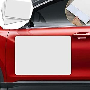 4 Pack Blank Magnets, Prevent Car Scratches &amp; Dents, Rounded Corners Blank Car M