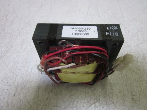 145036-230 transformer *used* for sale