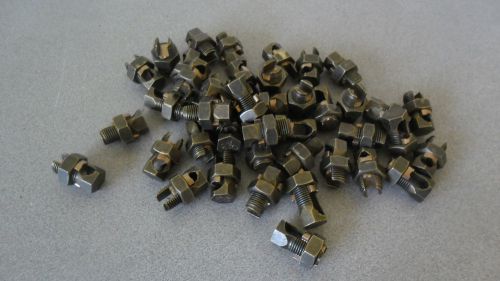 43 new s-2 split bolt connectors for 14-2 ,#2 thru #14 stranded copper wire for sale