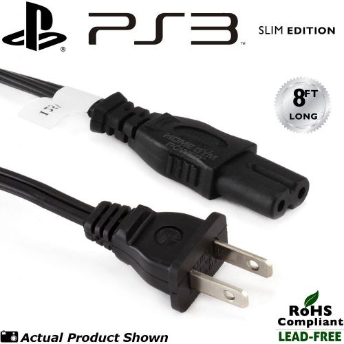 Sony Playstation 3 (PS3) &#039;Slim Edition&#039; 8FT Premium Power Cord