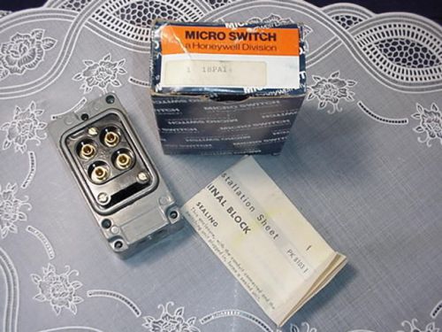 Micro switch honeywell 18pa1 switch terminal block new for sale