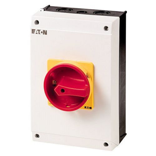 New! p3-63/i4/svb-na - 63amp rotary disconnect - red/yellow - enclosed (ip65) for sale