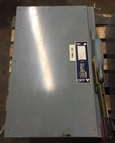 Panelboard Switch Square D Cat# QMB-365W 400 Amps/ 600 Volts $800