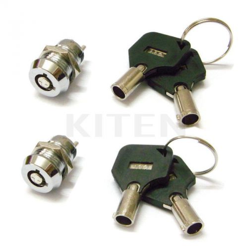 2 key ignition switch on/off lock switch plastic handle 2 set for sale