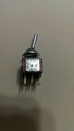 C&amp;K 7301 Toggle Switches ON-ON 3PDT SLDR MNT