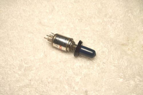 1 Rotary Switch  w/knob  2P/4T   non-shorting smaller size (1/2&#034;dia.) switch