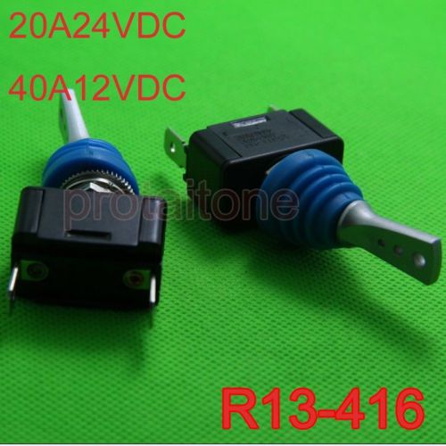 10PCS 2 pin DPDT 250V 15A ON-OFF Black Waterproof TOGGLE SWITCH