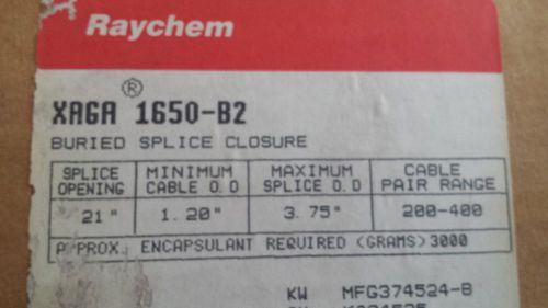 Raychem XAGA 1650-B2 Buried Splice Closure