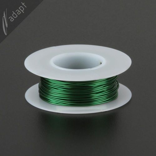 Magnet Wire, Enameled Copper, Green, 21 AWG (gauge), 155C, 1/8 lb, 50ft