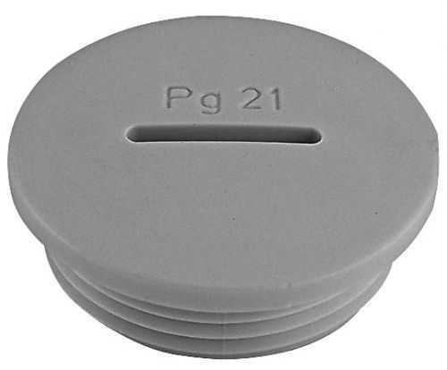 Schlemmer 7217325 Blind Plug M25 Grey 10 Pieces