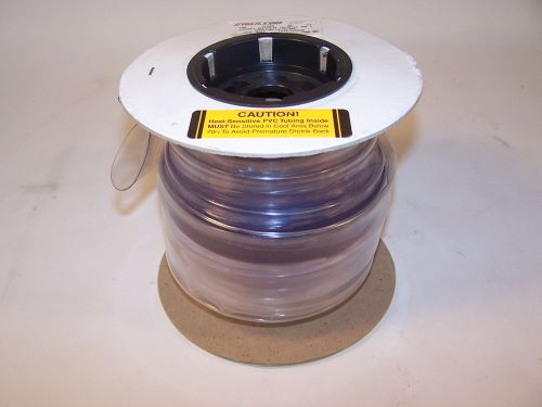 New insultab hs-105 pvc 2&#034; clear 25 ft roll heat shrink tubing for sale