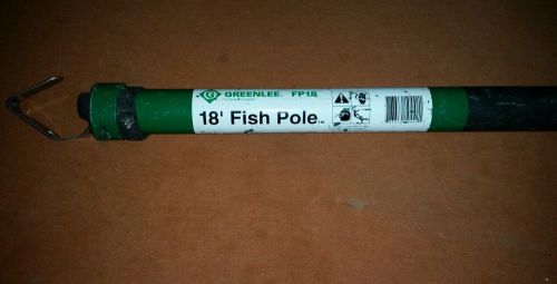 Greenlee 18&#039; fish pole fp18 new for sale