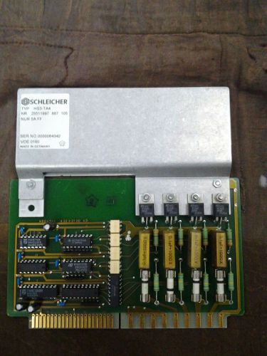 Schleicher hs3-ta4   25511997 output module, new for sale