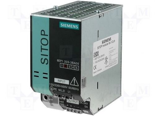 6EP1333-3BA00 NIB Siemens SITOP Power supply  output 24VDC/5A