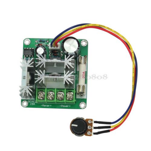 Dc 6v-90v 10a motor speed control pwm controller switch 15khz 5.9x6.4x2.8cm for sale