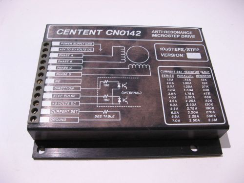 Qty 1 Centent CN0142 Anti-Resonance Microstep Drive - Used