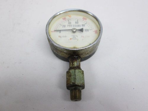 Tamagawa keiki 0-1500lb/in2 3in 1/4 in npt pressure gauge d305773 for sale