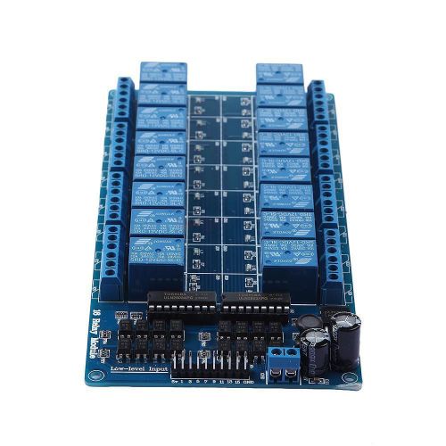 12v 16channel relay module interface board for arduino avr pic arm dsp ttl logic for sale
