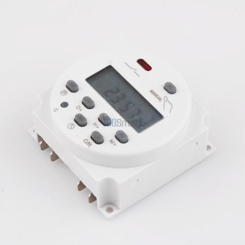 DC12V 16A Digital LCD Switch Programmable Timer  Switch Time Relay