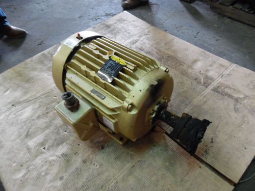 Baldor super-e motor, 20 hp, v 230/460, rpm 1765, fr 256t, used for sale