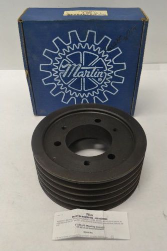 New martin 5 5v 900 e gear v-belt 5groove 3-3/4 in bore pulley sheave b233661 for sale