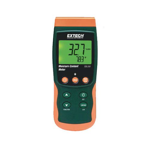 Extech sdl550 moisture content meter datalogger w/sd card &amp; probe for sale