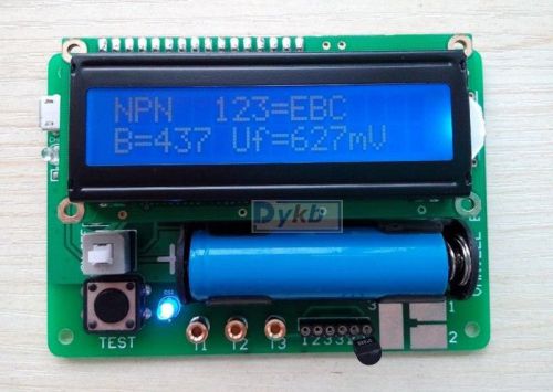 ATmega328 ESR Transistor tester meter inductor capacitor PNP NPN MOSFET JFET