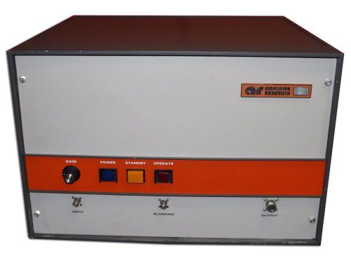 Ar amplifier research 200l 200w self-contained, air-cooled broadband amplifier for sale