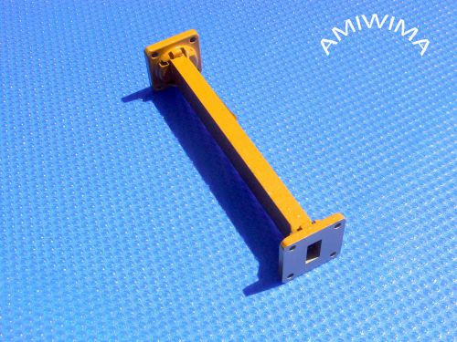 Waveguide 6&#034; 15 cm wr-62 flange ku-band 12.4 to 18 ghz 14 ghz systron donner for sale