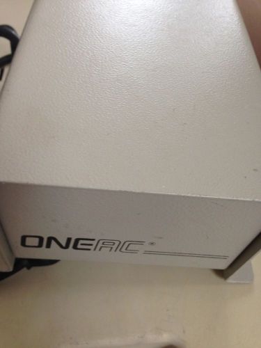 ONEAC Two Outlet Power Supply Model CL1101 Power Conditioner