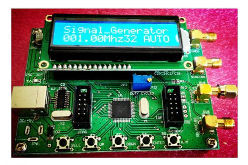 0-50mhz ad9850 dual channel sine wave dds signal source generator+pc software for sale