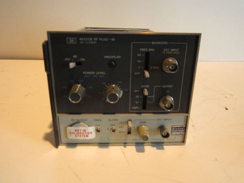 HP 86222B RF Plug-in Oscillator 0.01-2.4GHz (TMU024)
