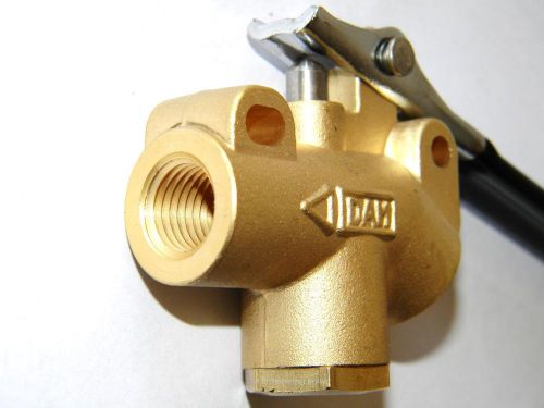 Carpet Cleaning  1/4&#034; Brass  Wand angle valve