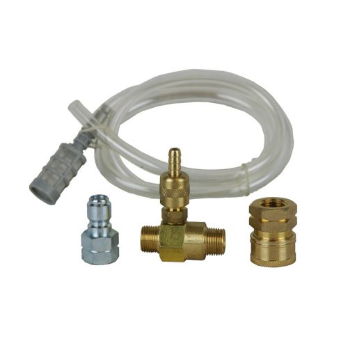 BE Pressure 85.400.000 Soap Injector 3/8in QD FCoupler 3/8in FPlug w/CW Filter